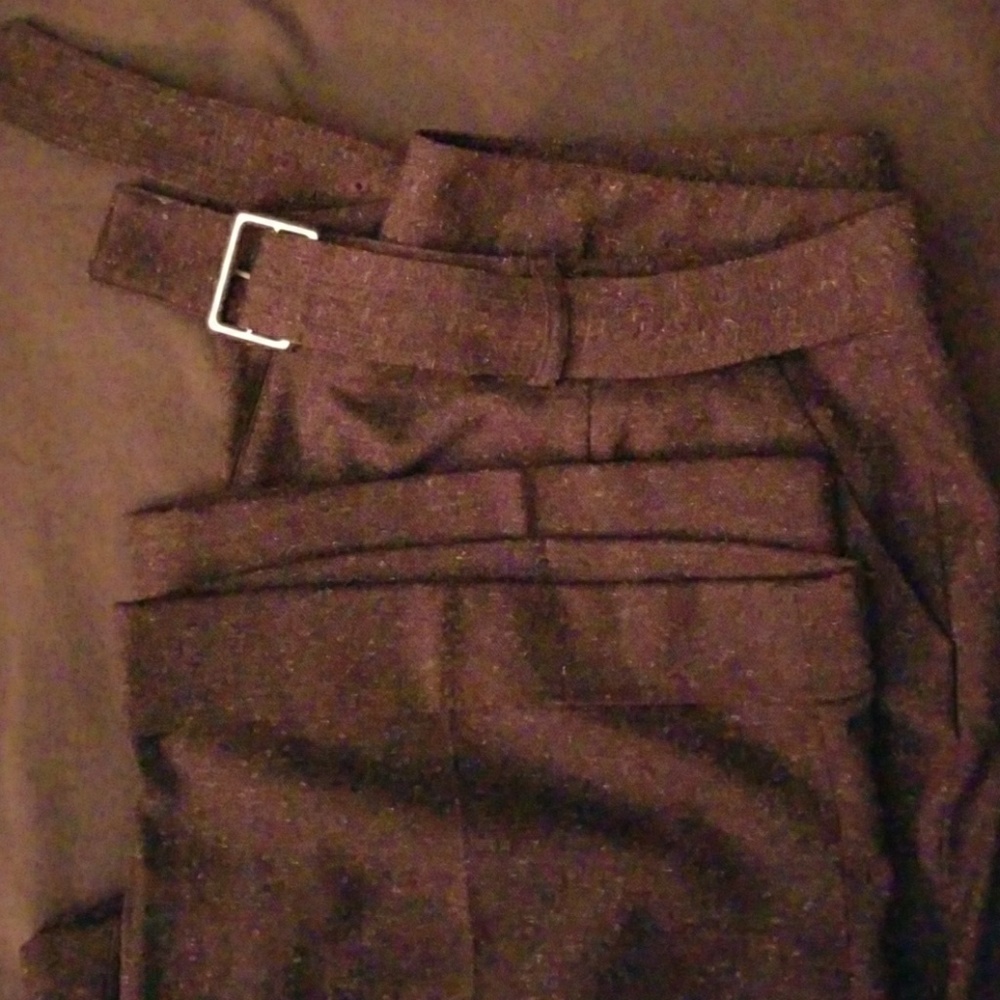 Belted Women's Pants